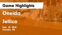 Oneida  vs Jellico  Game Highlights - Feb. 10, 2018
