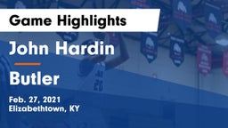 John Hardin  vs Butler  Game Highlights - Feb. 27, 2021