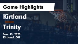 Kirtland  vs Trinity  Game Highlights - Jan. 13, 2023