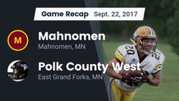 Recap: Mahnomen  vs. Polk County West  2017