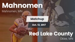 Matchup: Mahnomen  vs. Red Lake County 2017
