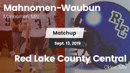 Matchup: Mahnomen  vs. Red Lake County Central 2019