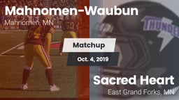 Matchup: Mahnomen  vs. Sacred Heart  2019