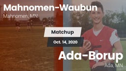 Matchup: Mahnomen  vs. Ada-Borup  2020