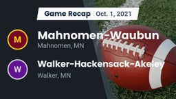 Recap: Mahnomen-Waubun  vs. Walker-Hackensack-Akeley  2021