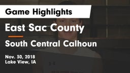 East Sac County  vs South Central Calhoun Game Highlights - Nov. 30, 2018