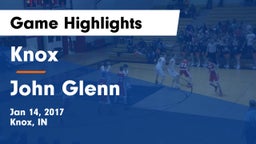 Knox  vs John Glenn  Game Highlights - Jan 14, 2017