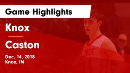 Knox  vs Caston  Game Highlights - Dec. 14, 2018