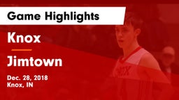 Knox  vs Jimtown  Game Highlights - Dec. 28, 2018