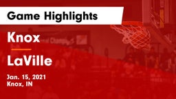 Knox  vs LaVille  Game Highlights - Jan. 15, 2021