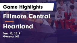 Fillmore Central  vs Heartland  Game Highlights - Jan. 10, 2019