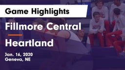 Fillmore Central  vs Heartland  Game Highlights - Jan. 16, 2020