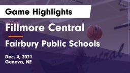 Fillmore Central  vs Fairbury Public Schools Game Highlights - Dec. 4, 2021