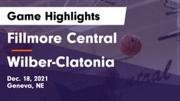 Fillmore Central  vs Wilber-Clatonia  Game Highlights - Dec. 18, 2021