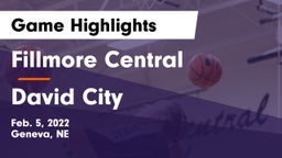 Fillmore Central  vs David City  Game Highlights - Feb. 5, 2022