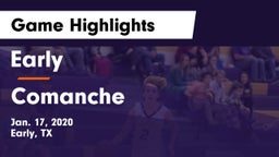Early  vs Comanche  Game Highlights - Jan. 17, 2020