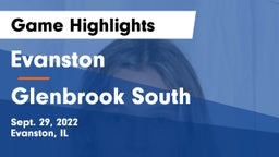 Evanston  vs Glenbrook South  Game Highlights - Sept. 29, 2022