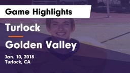 Turlock  vs Golden Valley  Game Highlights - Jan. 10, 2018