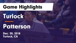 Turlock  vs Patterson  Game Highlights - Dec. 20, 2018