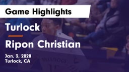 Turlock  vs Ripon Christian  Game Highlights - Jan. 3, 2020