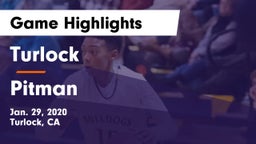 Turlock  vs Pitman  Game Highlights - Jan. 29, 2020