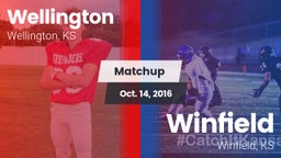 Matchup: Wellington High Scho vs. Winfield  2016