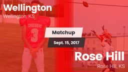 Matchup: Wellington High Scho vs. Rose Hill  2017