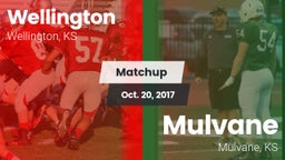 Matchup: Wellington High Scho vs. Mulvane  2017