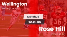 Matchup: Wellington High Scho vs. Rose Hill  2018