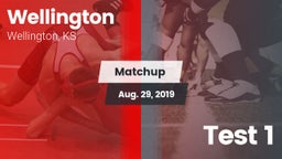Matchup: Wellington High Scho vs. Test 1 2019