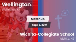 Matchup: Wellington High Scho vs. Wichita-Collegiate School  2019