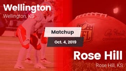 Matchup: Wellington High Scho vs. Rose Hill  2019