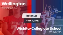 Matchup: Wellington High Scho vs. Wichita-Collegiate School  2020