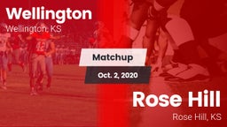 Matchup: Wellington High Scho vs. Rose Hill  2020