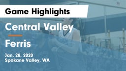 Central Valley  vs Ferris  Game Highlights - Jan. 28, 2020