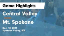 Central Valley  vs Mt. Spokane Game Highlights - Dec. 10, 2021