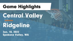 Central Valley  vs Ridgeline  Game Highlights - Jan. 18, 2022