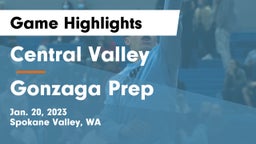 Central Valley  vs Gonzaga Prep  Game Highlights - Jan. 20, 2023