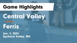 Central Valley  vs Ferris  Game Highlights - Jan. 2, 2024