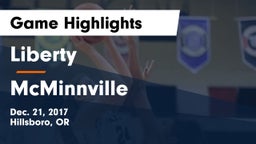 Liberty  vs McMinnville  Game Highlights - Dec. 21, 2017