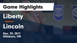 Liberty  vs Lincoln  Game Highlights - Dec. 29, 2017