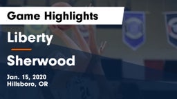 Liberty  vs Sherwood  Game Highlights - Jan. 15, 2020