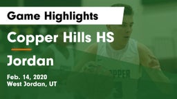 Copper Hills HS vs Jordan  Game Highlights - Feb. 14, 2020
