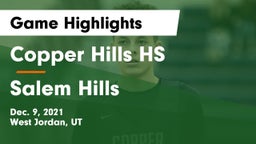 Copper Hills HS vs Salem Hills  Game Highlights - Dec. 9, 2021