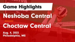 Neshoba Central  vs Choctaw Central  Game Highlights - Aug. 4, 2023