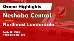 Neshoba Central  vs Northeast Lauderdale  Game Highlights - Aug. 10, 2023