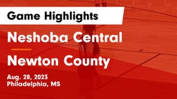 Neshoba Central  vs Newton County  Game Highlights - Aug. 28, 2023