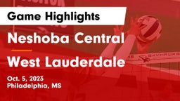 Neshoba Central  vs West Lauderdale  Game Highlights - Oct. 5, 2023