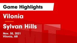 Vilonia  vs Sylvan Hills  Game Highlights - Nov. 30, 2021