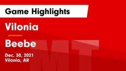 Vilonia  vs Beebe  Game Highlights - Dec. 30, 2021